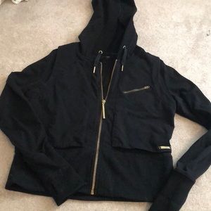 Black size small Calvin Klein sweatshirt/jacket